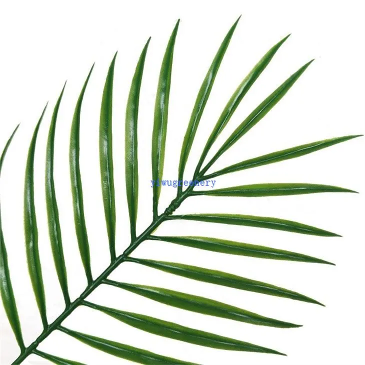 artificial areca palm single leaf